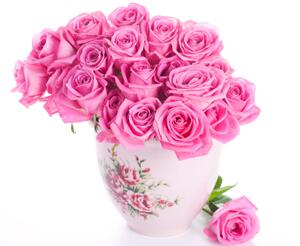 Советы по уходу за розами Букет розовых роз