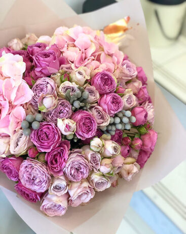 Букет на день рождения девушке фото заказать цветы с доставкой новосибирск круглосуточно